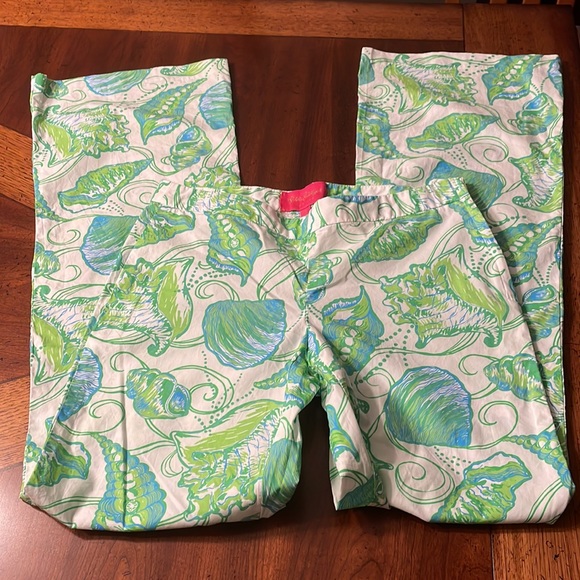 LILLY PULITZER SIDE ZIP WIDE LEG PANTS - Picture 4 of 7
